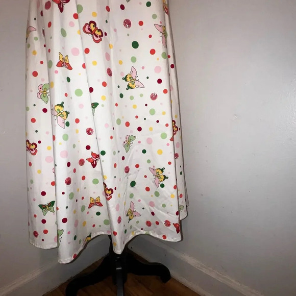 Michelle Antonelli,14 whimsical sleeveless, polkadot butterfly sequence skater - Picture 6 of 11